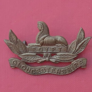 The Gloucestershire Regiment - Officer's Service Dress Collar Badge.