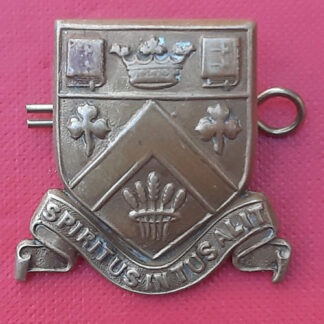 Clifton College O.T.C - Gilding Metal Cap Badge.