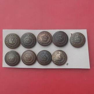 The Imperial Yeomanry - Imperial Crown Brass Buttons.