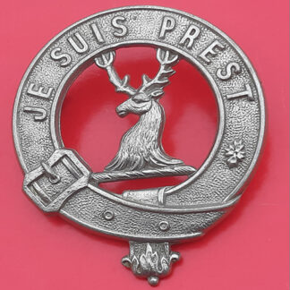 The Lovat Scouts - White Metal Cap Badge