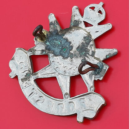 (Canada) The Grey & Simcoe Foresters - King's Crown Bi-Metal Cap Badge - Image 2