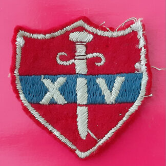 14th Army Group - Woven Cloth Formation Badge