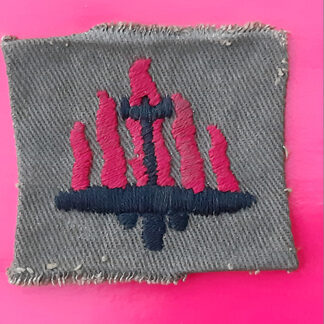 The 5th Anti-Aircraft Division - Woven Cloth Formation Badge