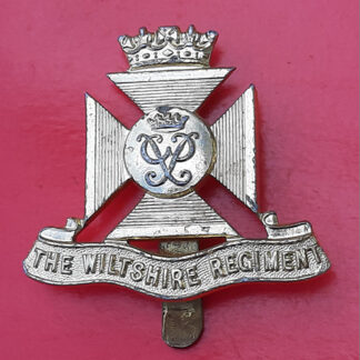 The Wiltshire Regiment - Gold Anodised Cap Badge