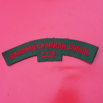 Brighton Grammar School Combined Cadet Force - Cloth Shoulder Title