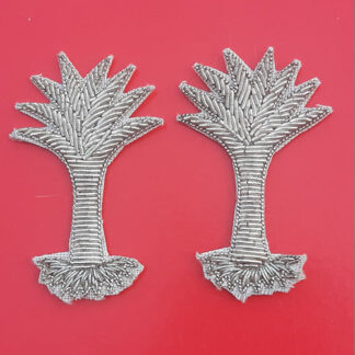 The Welsh Guards - Officer's Bullion Cloth Collar Badges