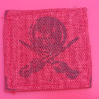 (India) 110th Poona Lines Of Communication - Printed Cloth Formation Badge