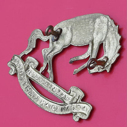 (Canadian) 14th Canadian Light Horse - Gilding Metal Cap Badge - Image 2