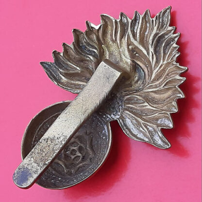The Royal Fusiliers - King's Crown Gilding Metal Cap Badge - Image 2