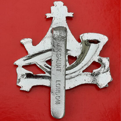 10th Princess Mary's Own - Unvoided Silver Anodised Cap Badge - Image 2