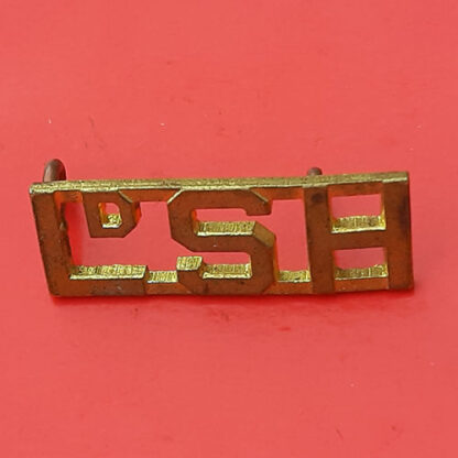 (Canada) Lord Strathcona's Horse - Gilding Metal Shoulder Title