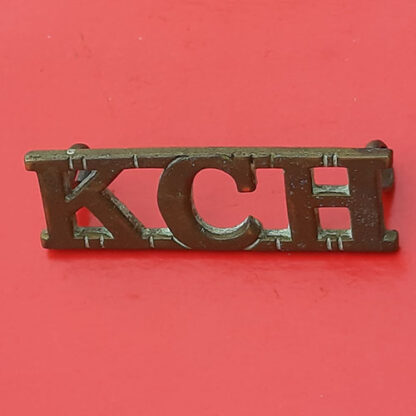 (Canada) King's Canadian Hussars - Metal Shoulder Title