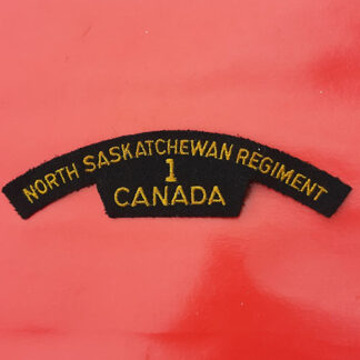 (Canada) 1st Saskatchewan Regiment - Cloth Shoulder Title
