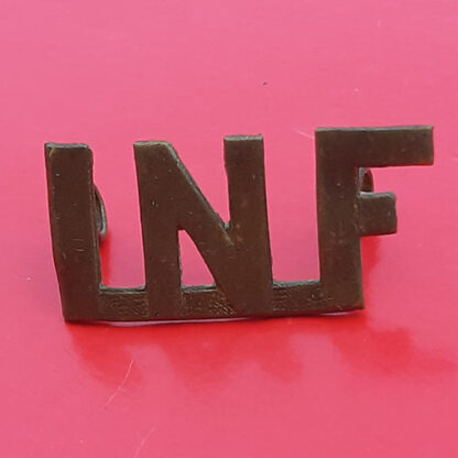 (Canada) "Infantry" - Gilding Metal Shoulder Title