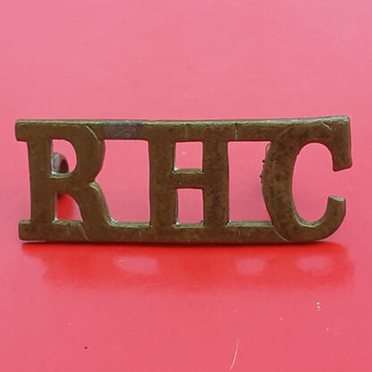 (Canada) The Black Watch Of Canada (Royal Highlanders) - Gilding Metal Shoulder Title