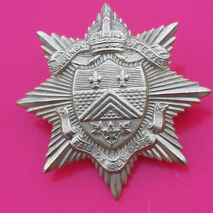 (Canada) Regiment De Levis - Gilding Metal Cap Badge