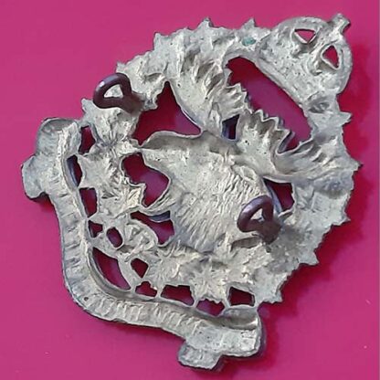 (Canada) The New Brunswick Rangers - King's Crown Bi-Metal Cap Badge - Image 2