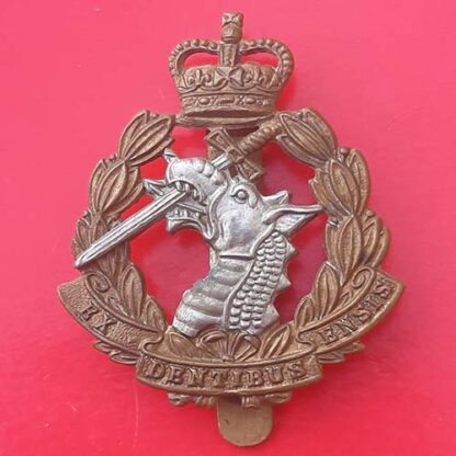 The Royal Army Dental Corps - Queen's Crown Bi-Metal Cap Badge