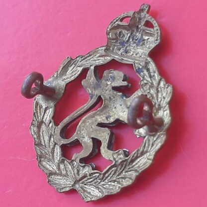 Women's Royal Army Corps - King's Crown Bi-Metal Cap Badge - Image 2