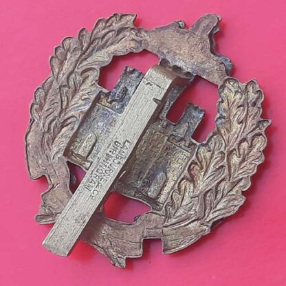 The 8th (Cyclist) Battalion The Essex Regiment - Bi-Metal Cap Badge - Image 2