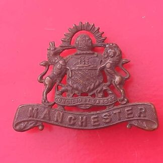 The Manchester Regiment - Officer's Bronzed Collar Badge