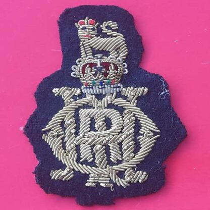 The Queen's Royal Irish Hussars - Bullion Arm Badge