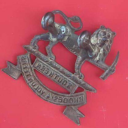 The Southern Rhodesia Volunteers - Gilding Metal Cap Badge - Image 2