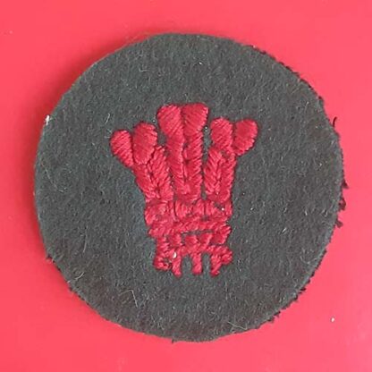 North Wales Western Command - Woven Cloth Formation Badge