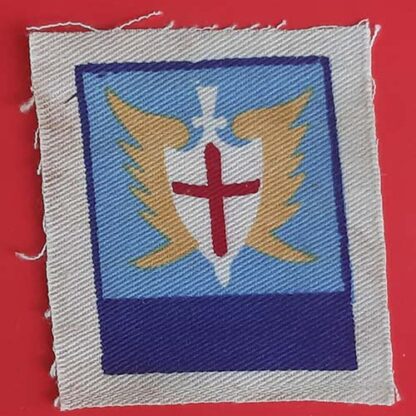 GHQ Allied Land Forces S. East Asia/Far East Land Forces - Printed Cloth Formation Badge
