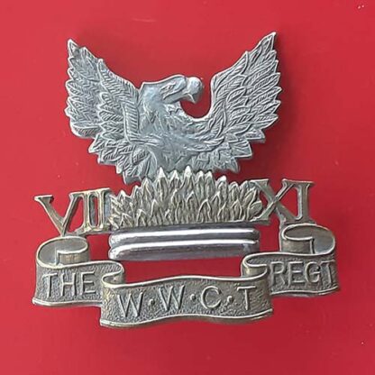 (New Zealand) The New Zealand West Coast & Taranaki Regiment - Bi-Metal Cap Badge