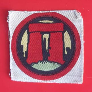 Southern Command Salisbury Plain District - Printed Cloth Formation Badge