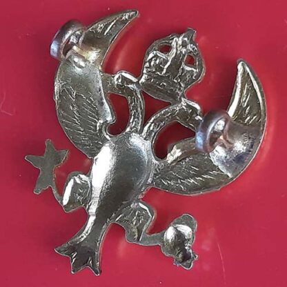 The Lanarkshire Yeomanry - Officer's Blackened Gilt Cap Badge - Image 2