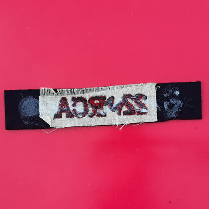 (Canada) The 22nd Anti-Aircraft Regiment Royal Canadian Artillery - Cloth Shoulder Flash - Image 2