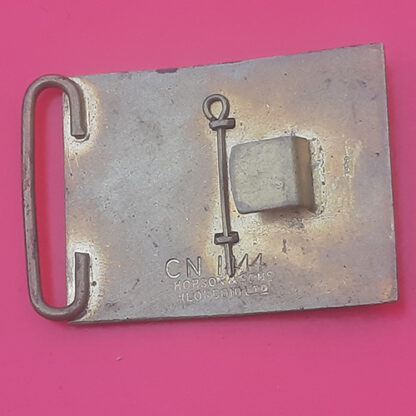 The Black Watch - King's Crown Silver & Gilt Waist Belt Clasp - Image 2