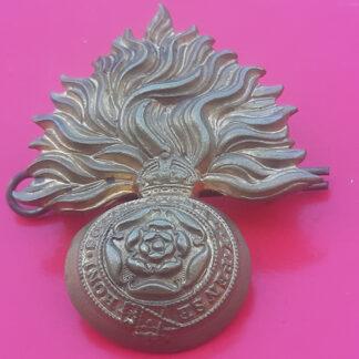 The Royal Regiment Of Fusiliers - King's Crown Gilding Metal Cap Badge