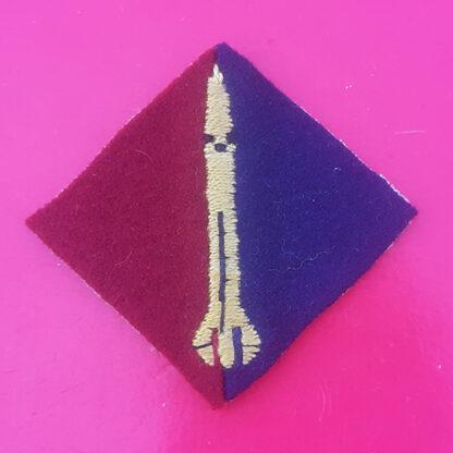 The Guided Weapons Regiment Royal Artillery - Cloth Formation Badge