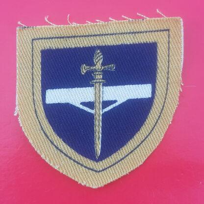 The Royal Army Service Corps Army Emergency Reserves - Printed Cloth Formation Badge