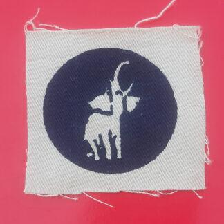 The 22nd (East African) Brigade - Printed Cloth Formation Badge