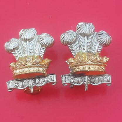 The West Yorkshire Regiment - Officer's Collar Badges