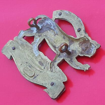 The Leicestershire Regiment - Officer's Silver & Gilt Cap Badge - Image 2