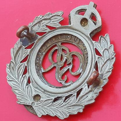The Royal Engineers - George VI King's Crown Bi-Metal Cap Badge - Image 2