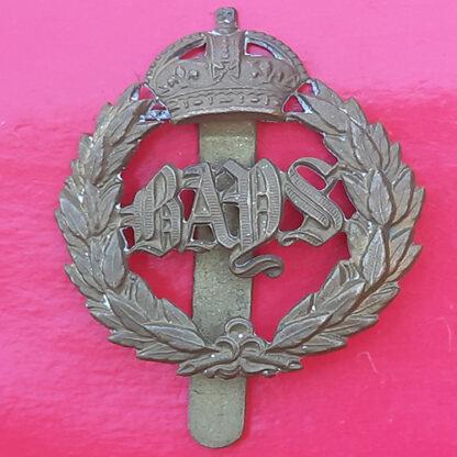 The 2nd Dragoon Guards (Queen's Bays) - King's Crown Gilding Metal Cap Badge
