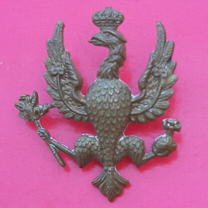The 14/20th Hussars - Gilding Metal Cap Badge