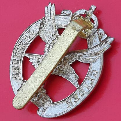 Glider Pilot Regiment - King's Crown White Metal Cap Badge - Image 2