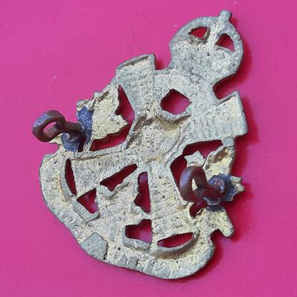 (Canada) The Edmonton Regiment - King's Crown Gilding Metal Cap Badge - Image 2
