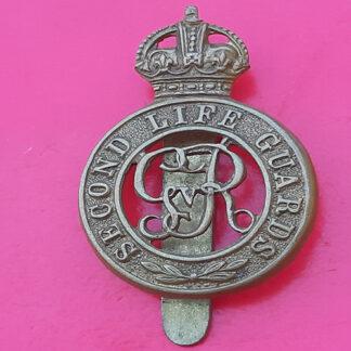 The Second Life Guards - George V Gilding Metal Cap Badge