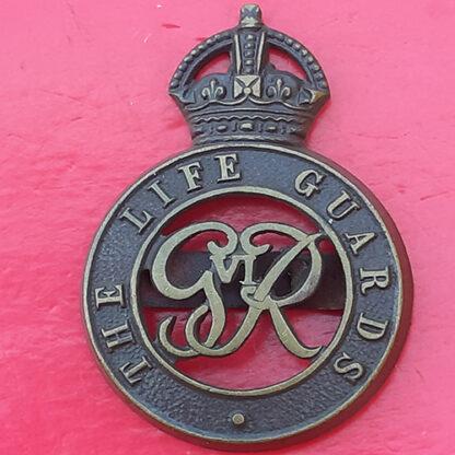 The Life Guards - King's Crown Officer's Bronze Cap Badge