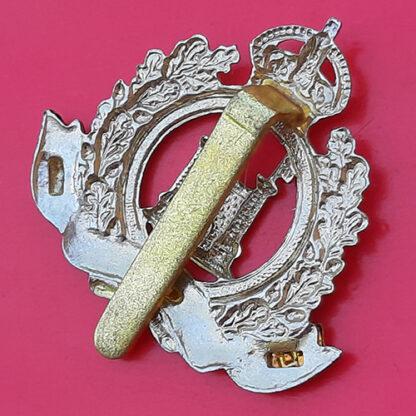 The 4th/5th Suffolk Territorials - King's Crown Bi-Metal Cap Badge - Image 2