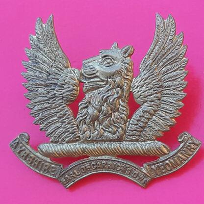 The Ayrshire Yeomanry  - Gilding Metal Cap Badge
