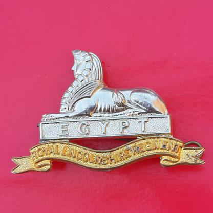 The Royal Lincolnshire Regiment - Bi-Metal Cap Badge